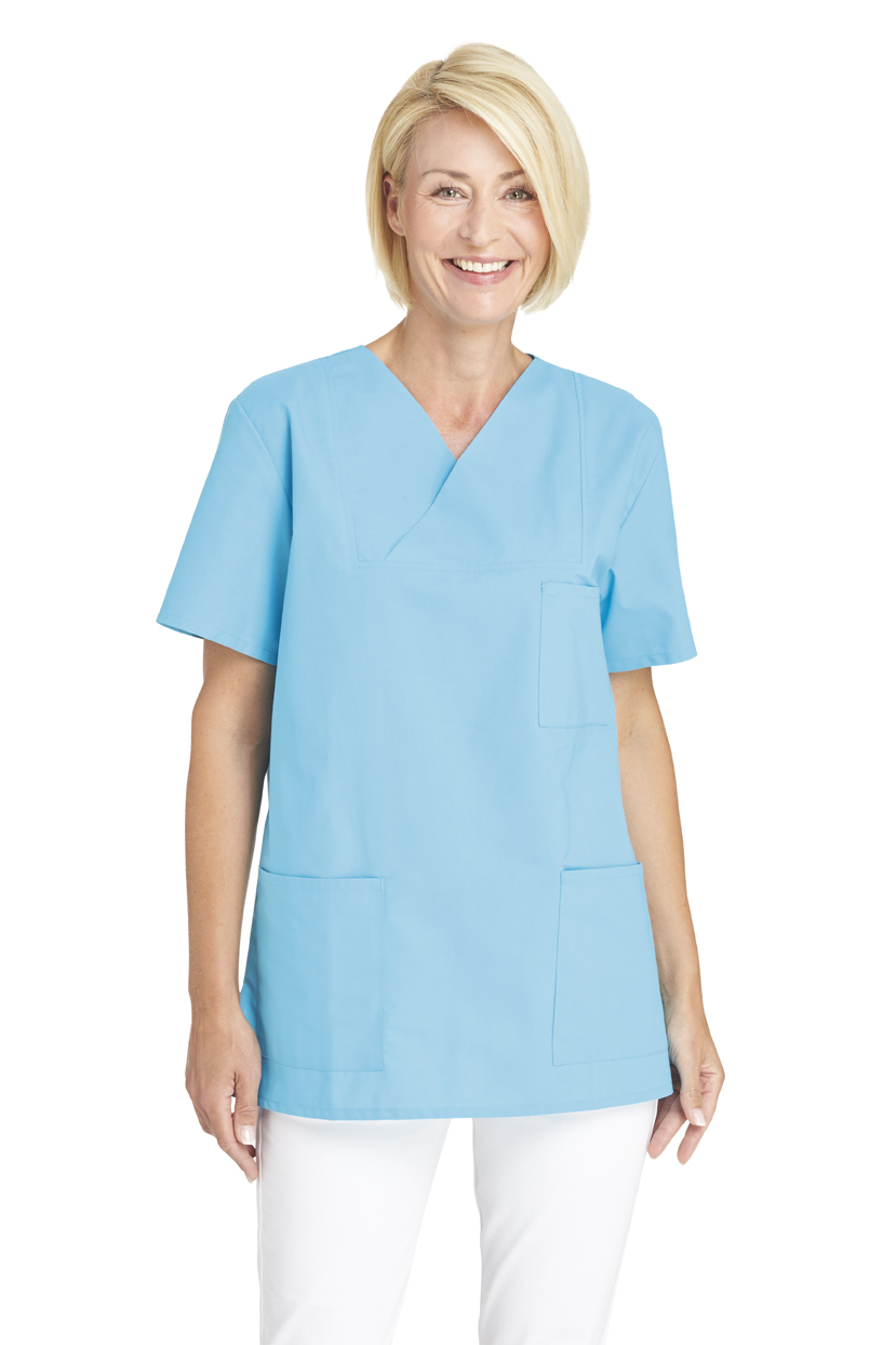 LEIBER-Jobwear, Schlupfjacke, Arbeits-Berufs-Jacke, Damen und Herren, türkis