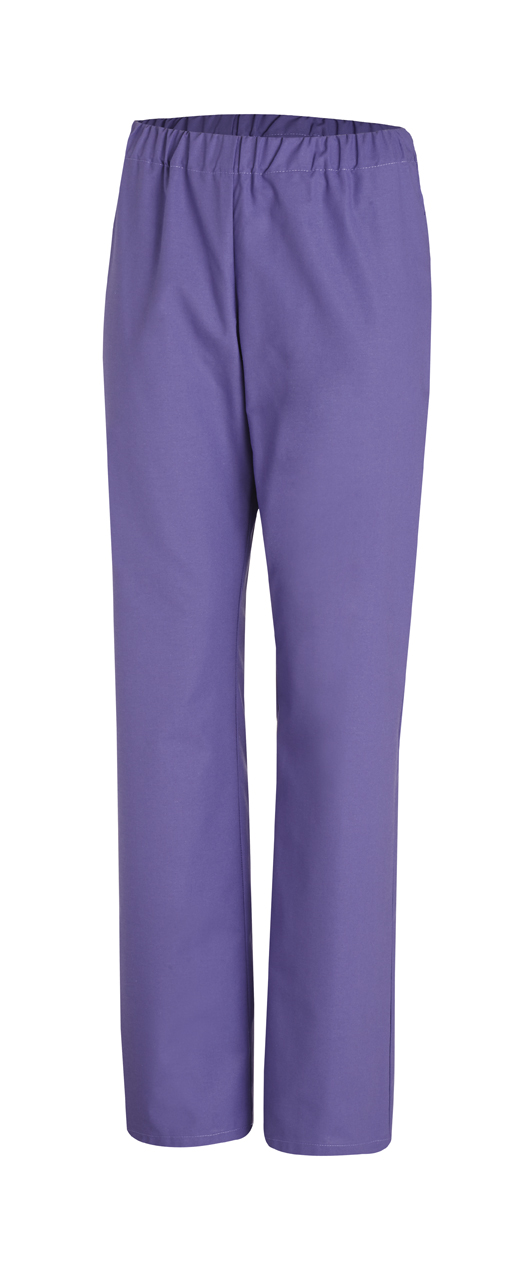 LEIBER-Jobwear, Damen und Herren OP-Hose, Arbeits-Berufs-Hose, lila