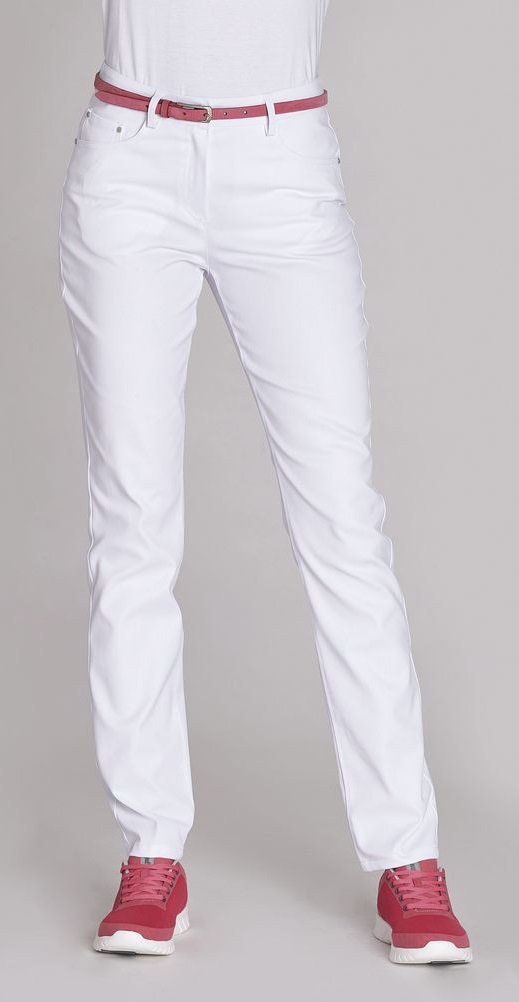 LEIBER-Jobwear, Damen-Bundhose, ca. 80 cm, weiß