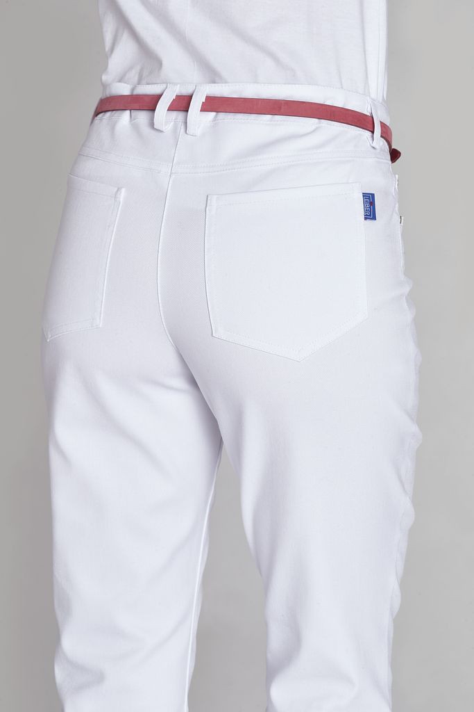 LEIBER-Jobwear, Damen-Bundhose, ca. 80 cm, weiß