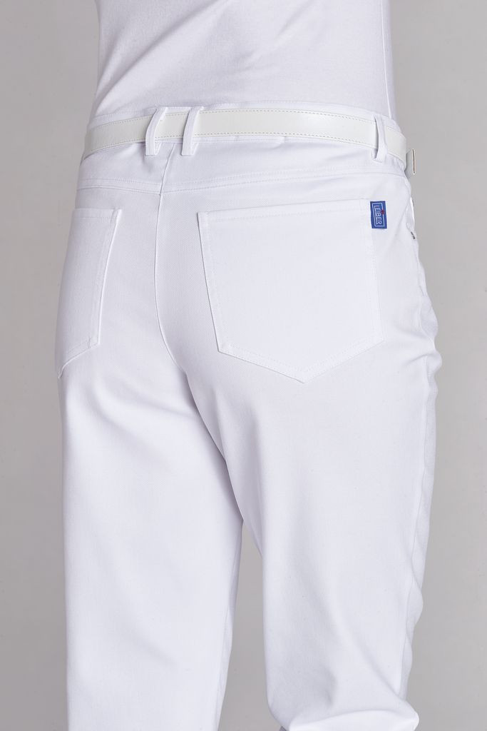 LEIBER-Jobwear, R-Damen-3/4 Hose, weiß