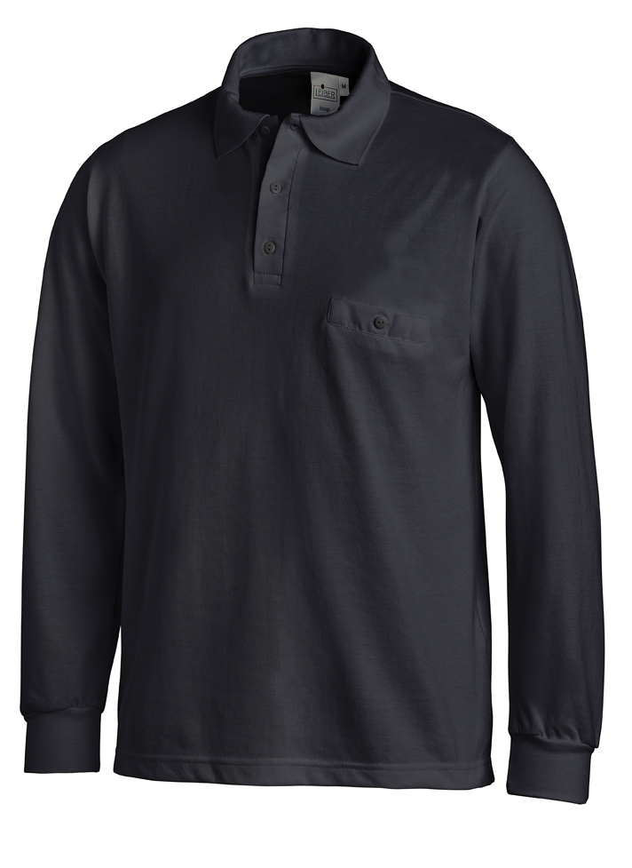 LEIBER-Jobwear, Poloshirt, Arbeits-Berufs-Shirt, 1/1 Arm, marine