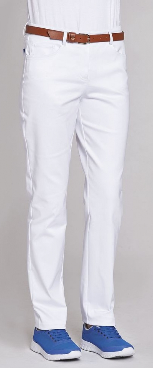LEIBER-Jobwear, Damen-Bundhose, ca. 80 cm, weiß