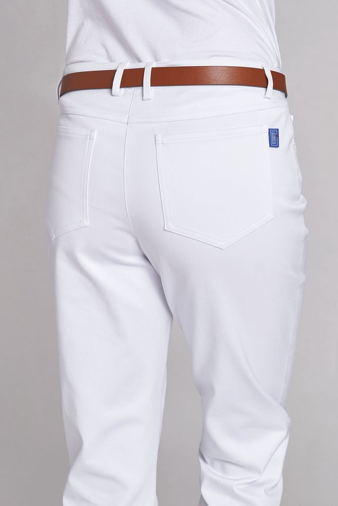 LEIBER-Jobwear, Damen-Bundhose, ca. 80 cm, weiß