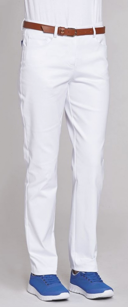 LEIBER-Jobwear, Damen-Bundhose, ca. 88 cm, weiß