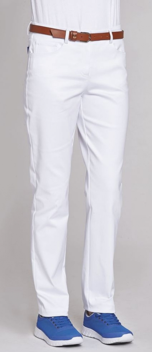 LEIBER-Jobwear, Damen-Bundhose, ca. 75 cm, weiß