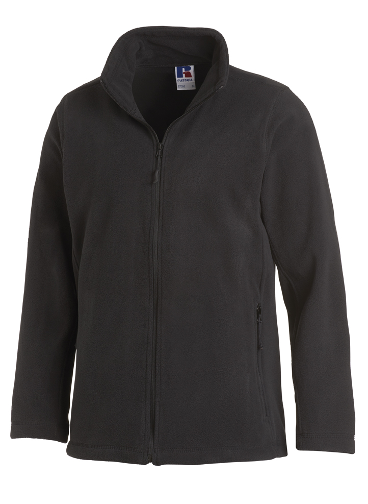 LEIBER-Jobwear, Herren-Fleecejacke, Arbeits-Berufs-Jacke, ca. 320g/m², schwarz