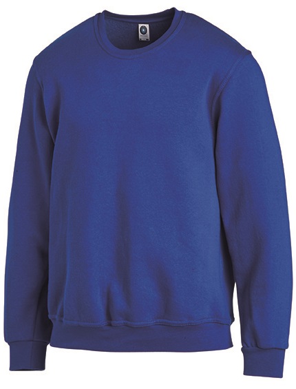 LEIBER-Jobwear, Unisex-Sweatshirt, Arbeits-Berufs-Shirt, ca. 280/m², königsblau