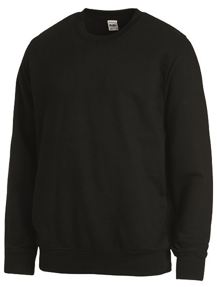 LEIBER-Jobwear, Unisex-Sweatshirt, Arbeits-Berufs-Shirt, ca. 280/m², schwarz