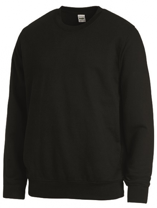 LEIBER-Jobwear, Unisex-Sweatshirt, Arbeits-Berufs-Shirt, ca. 280/m², schwarz