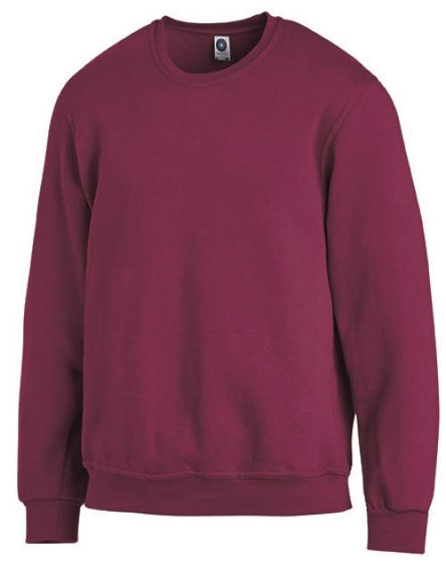 LEIBER-Jobwear, Unisex-Sweatshirt, Arbeits-Berufs-Shirt, ca. 280/m², beere