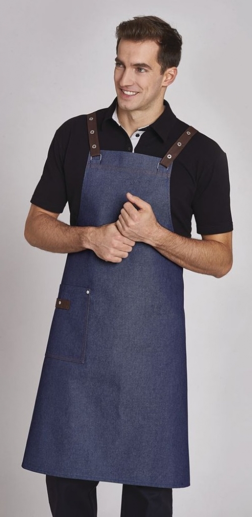 LEIBER-Jobwear, Latzschürze, jeans
