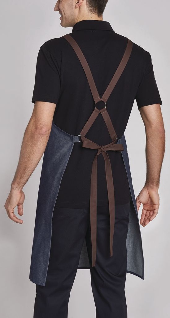 LEIBER-Jobwear, Latzschürze, jeans