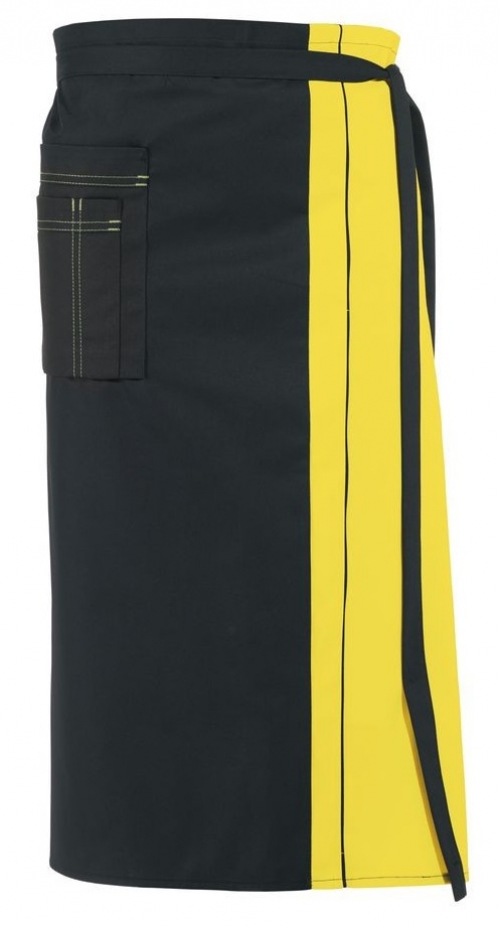 LEIBER-Jobwear, Vorbinder,  schwarz/gelb