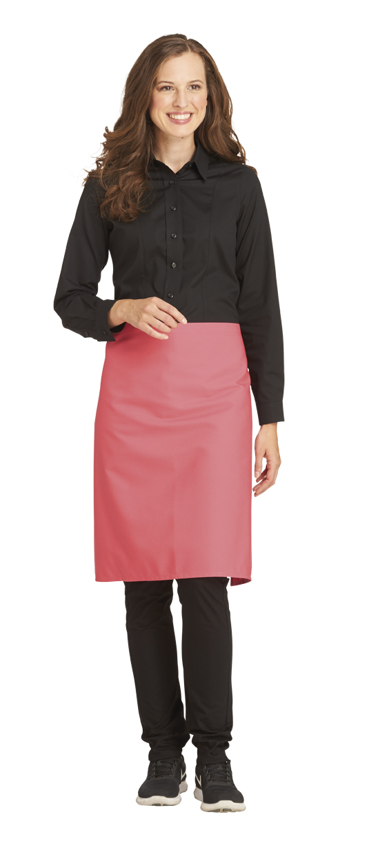 LEIBER-Jobwear, Vorbinder, Arbeits-Berufs-Schürze, ca. 215g/m², dunkelrosa