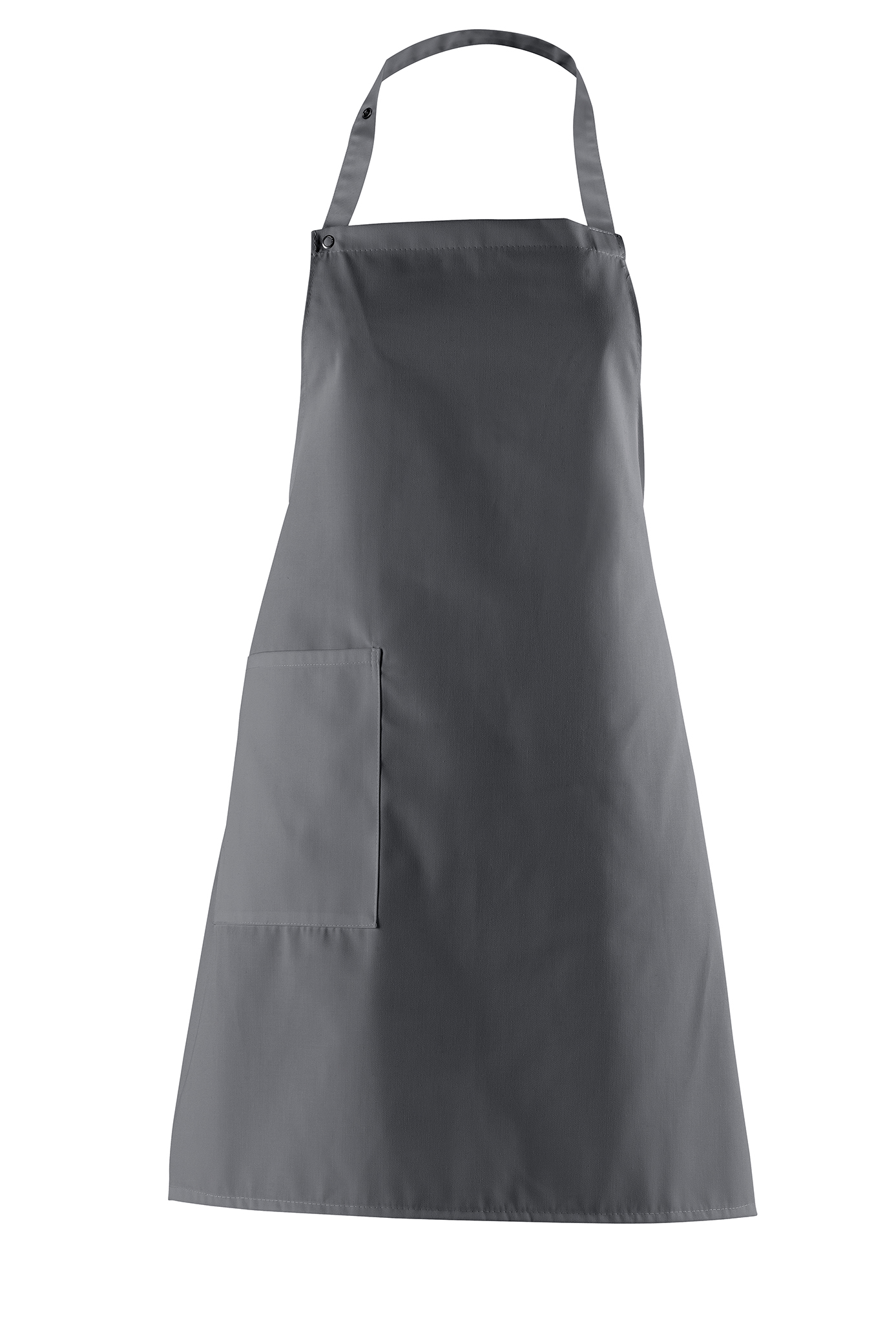 LEIBER-Jobwear, Latzschürze, Arbeits-Berufs-Schürze, Vorbinder, ca. 215g/m², grau