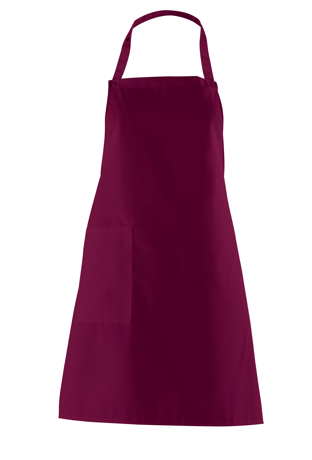 LEIBER-Jobwear, Latzschürze, Arbeits-Berufs-Schürze, Vorbinder, ca. 215g/m², bordeaux