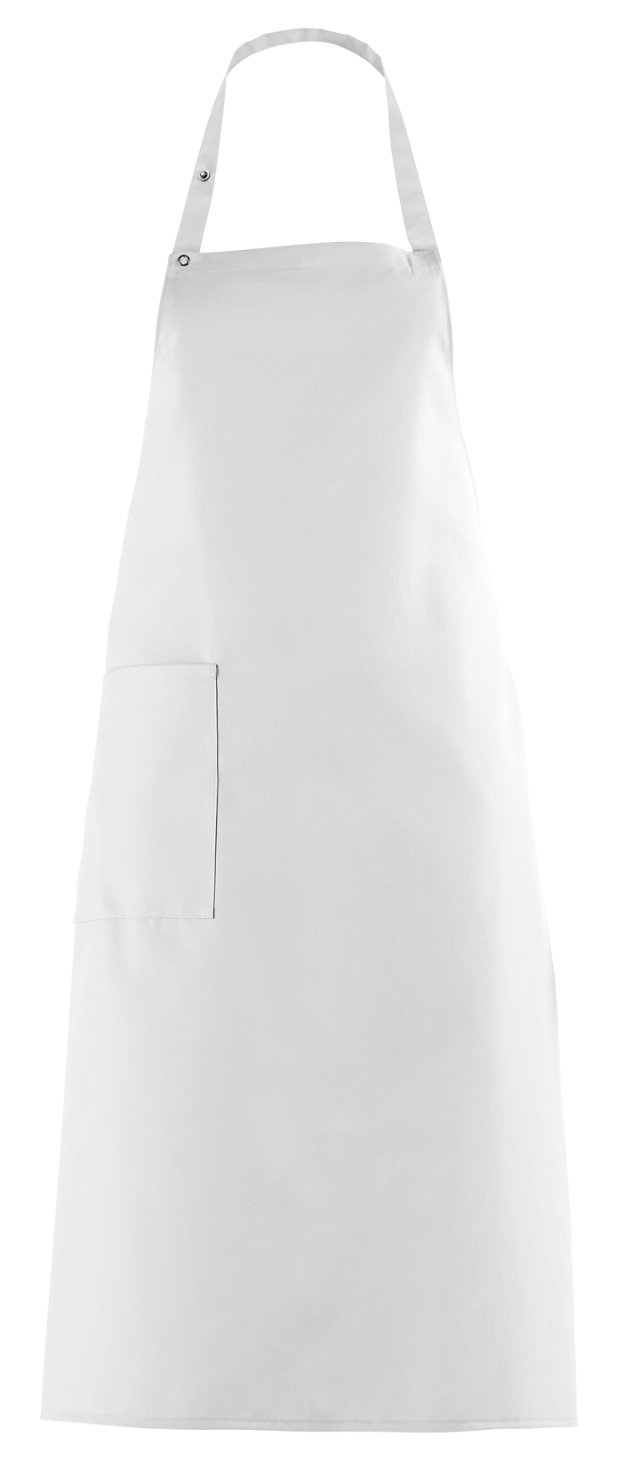 LEIBER-Jobwear, Latzschürze, Arbeits-Berufs-Schürze, Vorbinder, ca. 215g/m², weiß