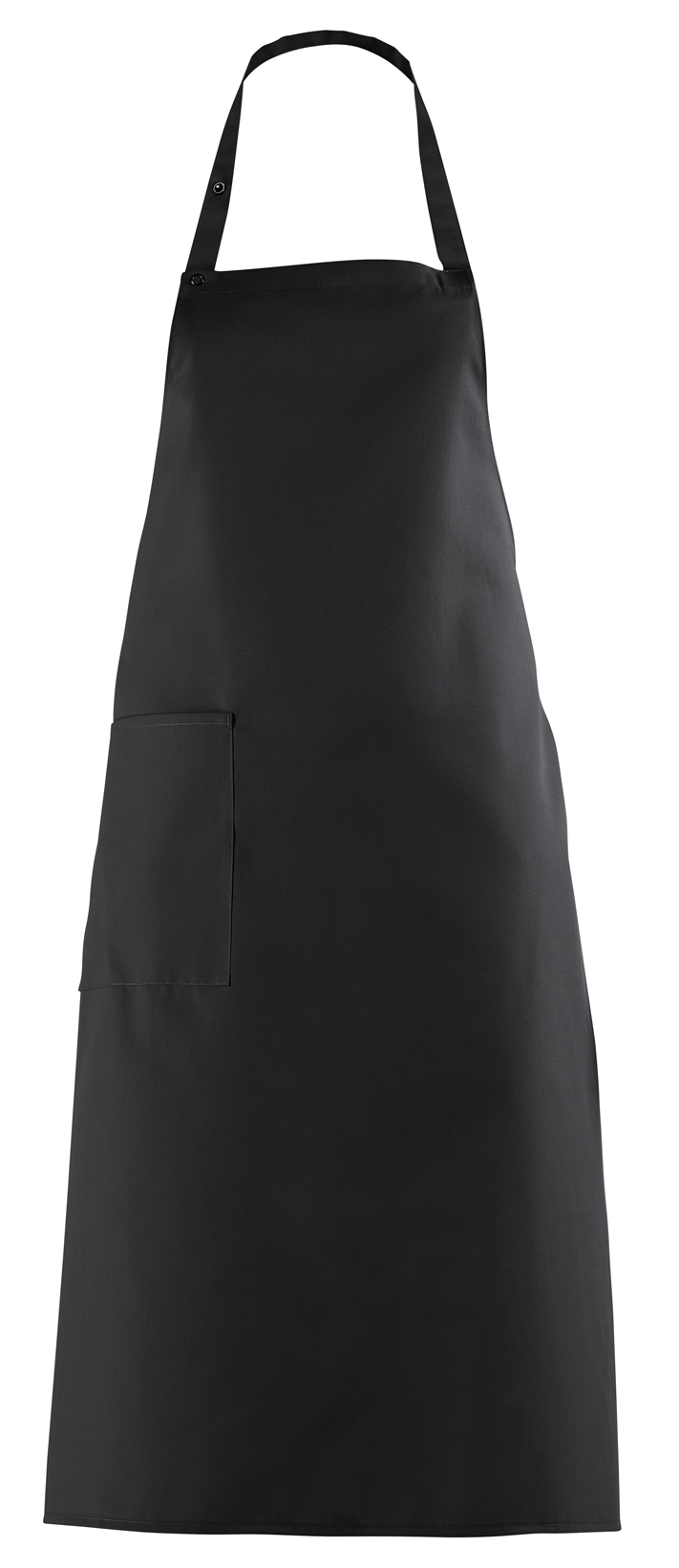 LEIBER-Jobwear, Latzschürze, Arbeits-Berufs-Schürze, Vorbinder, ca. 215g/m², schwarz