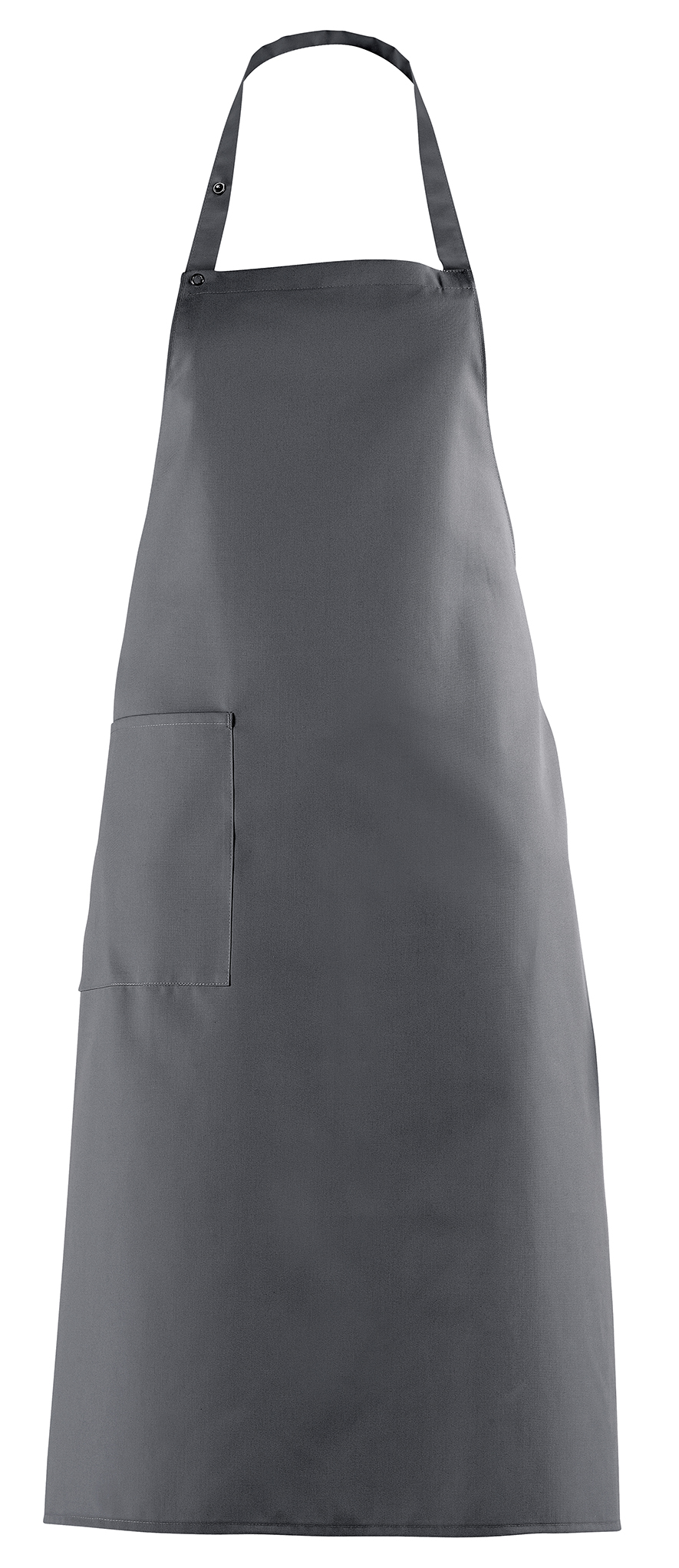 LEIBER-Jobwear, Latzschürze, Arbeits-Berufs-Schürze, Vorbinder, ca. 215g/m², grau