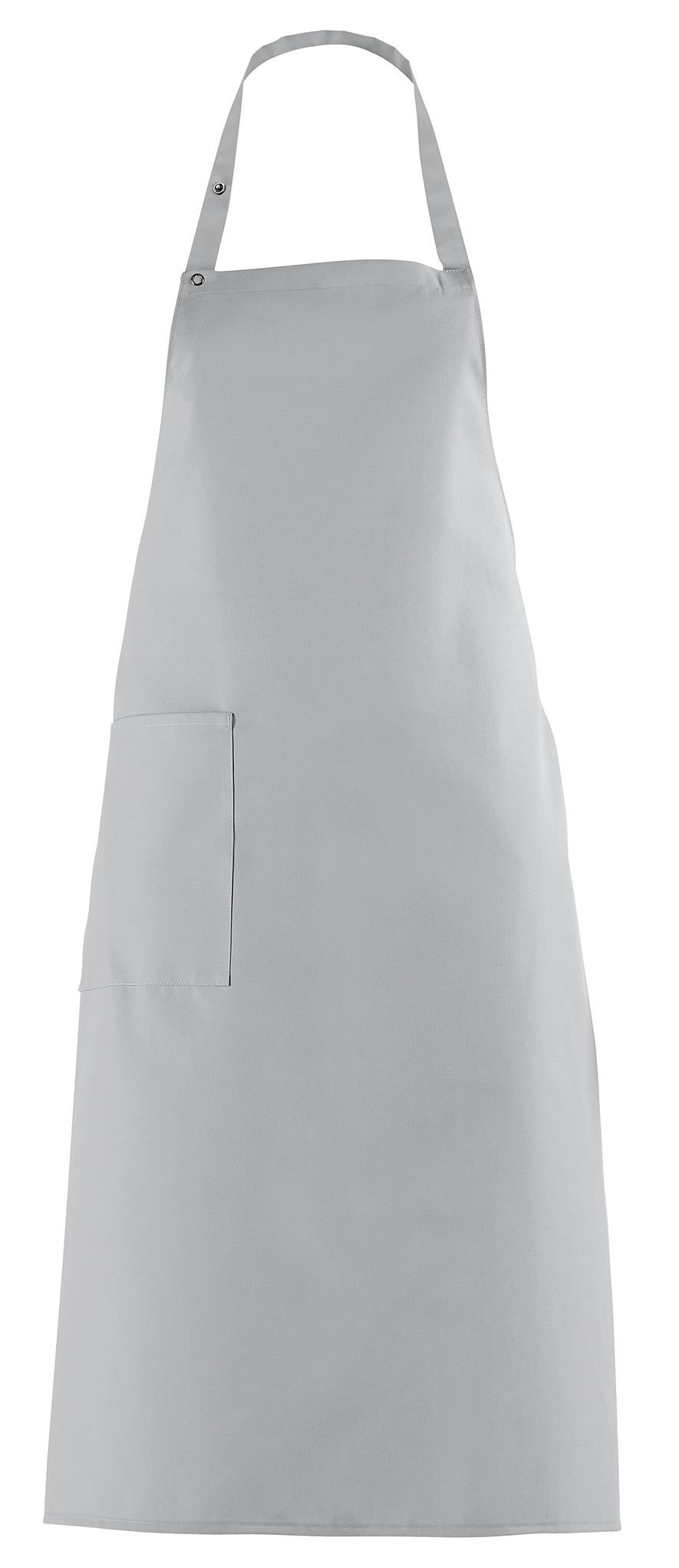LEIBER-Jobwear, Latzschürze, Arbeits-Berufs-Schürze, Vorbinder, ca. 215g/m², silbergrau