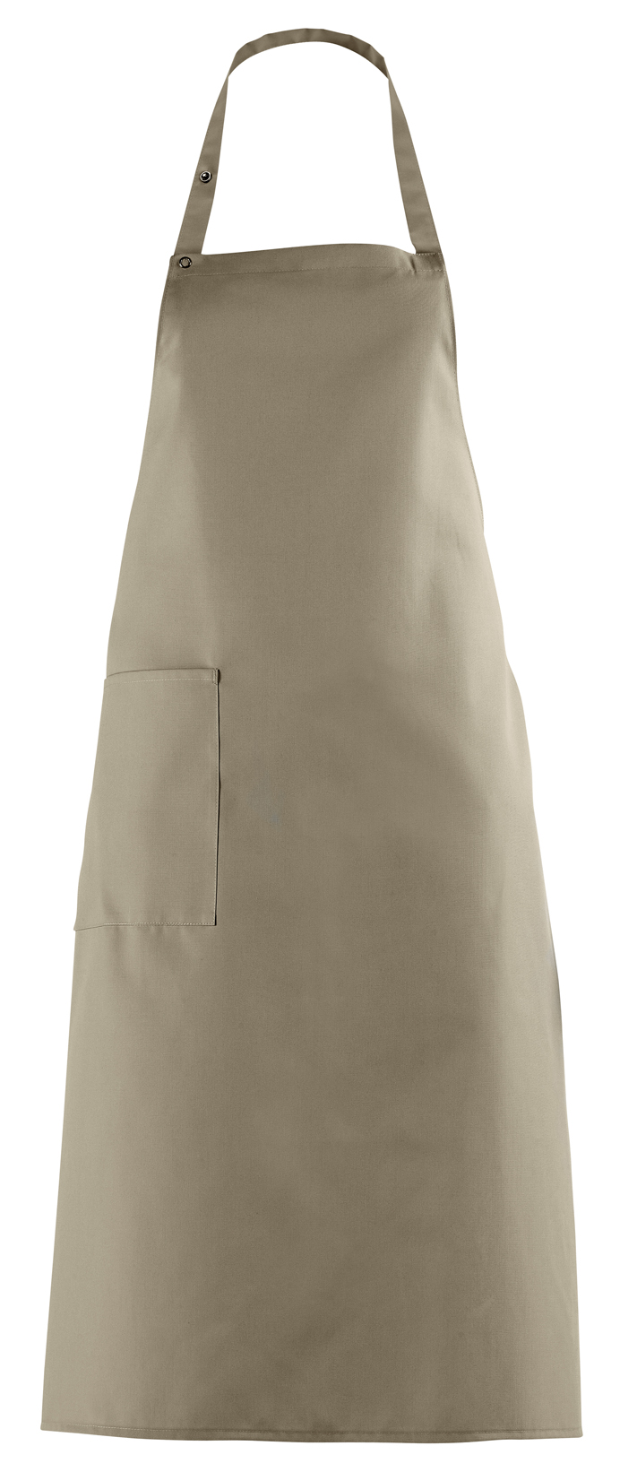 LEIBER-Jobwear, Latzschürze, Arbeits-Berufs-Schürze, Vorbinder, ca. 215g/m², sand