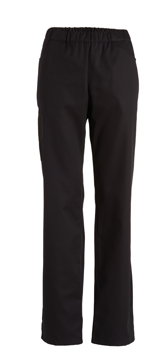 LEIBER-Jobwear, Damen und Herren-Arbeits-Berufs-Hose, Schlupfhose, schwarz