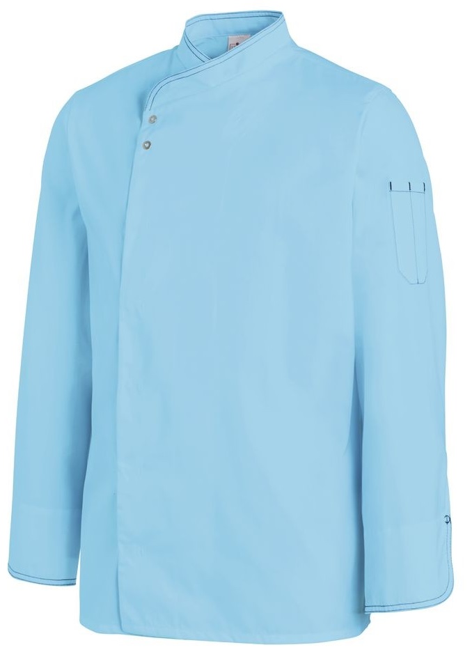 LEIBER-Jobwear, Kochjacke, ca. 180g/m², türkis