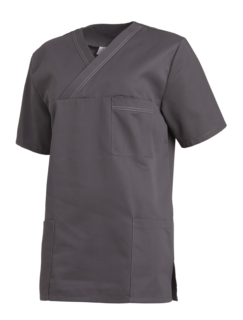 LEIBER-Jobwear, Schlupfjacke, Arbeits-Berufs-Jacke, Damen und Herren, 1/2 Arm, anthrazit