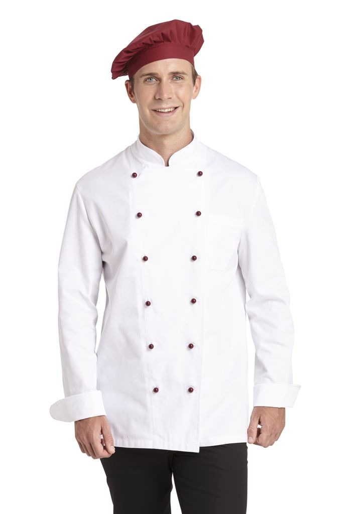 LEIBER-Jobwear, Kochjacke für Sie & Ihn, ca. 200g/m², weiß