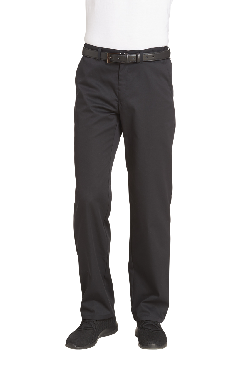 LEIBER-Jobwear, Herren-Arbeits-Berufs-Hose, Bundhose, schwarz