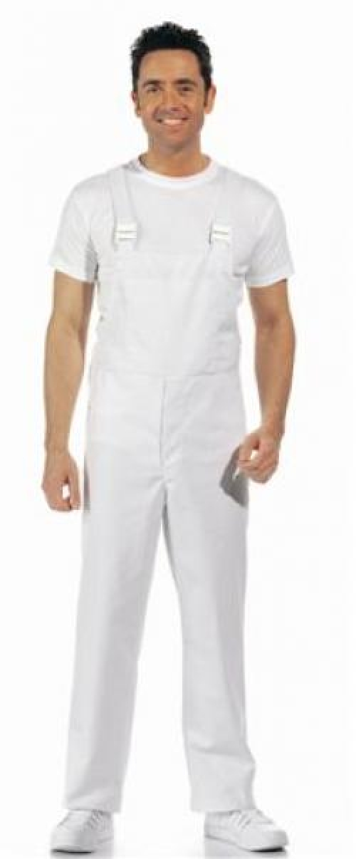 LEIBER-Jobwear, Food-Arbeits-Berufs-HACCP-Latzhose weiß