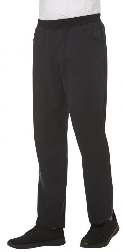 LEIBER-Jobwear, Herren-Arbeits-Berufs-Hose, Schlupfhose, 230 g/m², schwarz