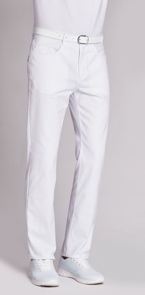 LEIBER-Jobwear, Herren-Jeanshose, weiß