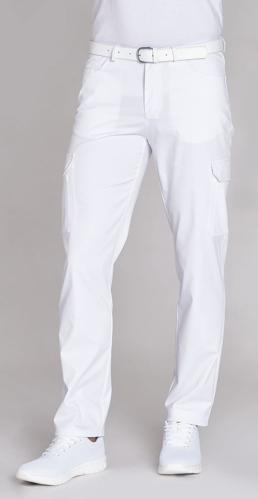 LEIBER-Jobwear, Herren-Bundhose, weiß