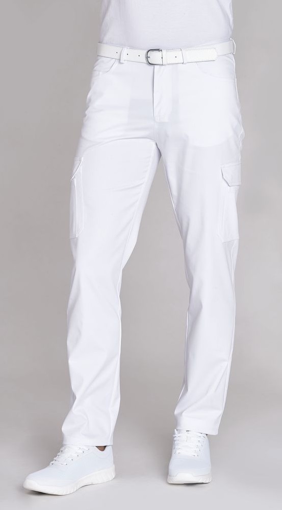 LEIBER-Jobwear, Herren-Bundhose, weiß