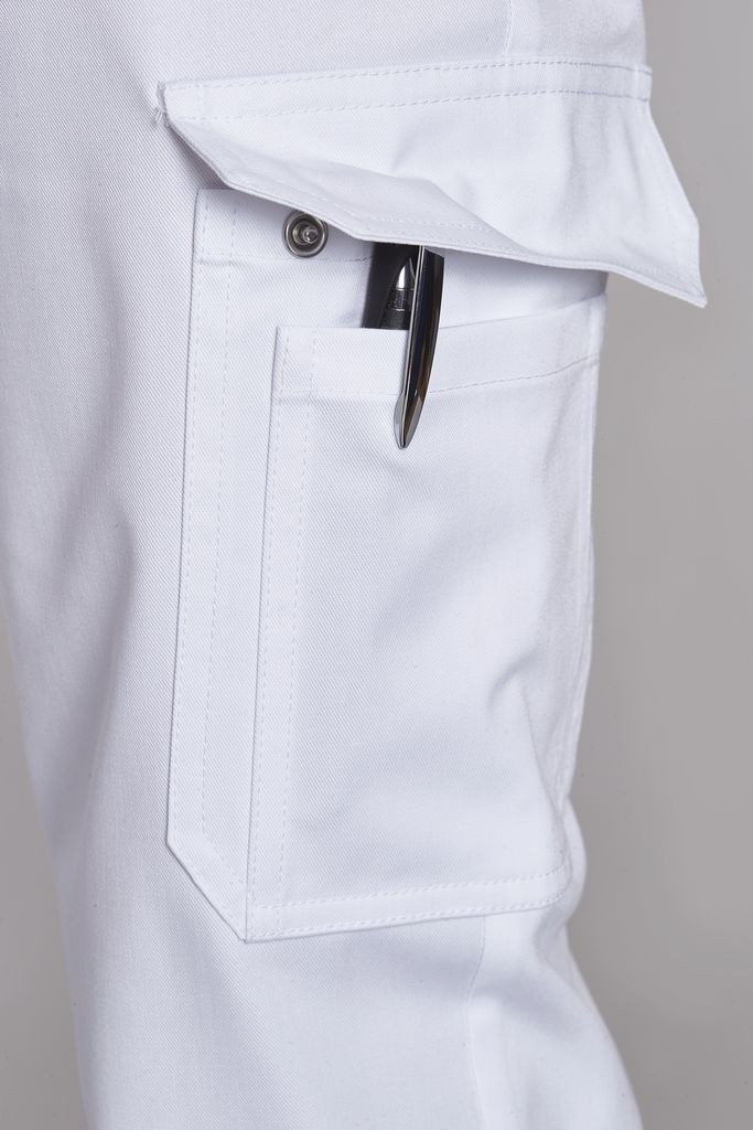 LEIBER-Jobwear, Herren-Bundhose, weiß