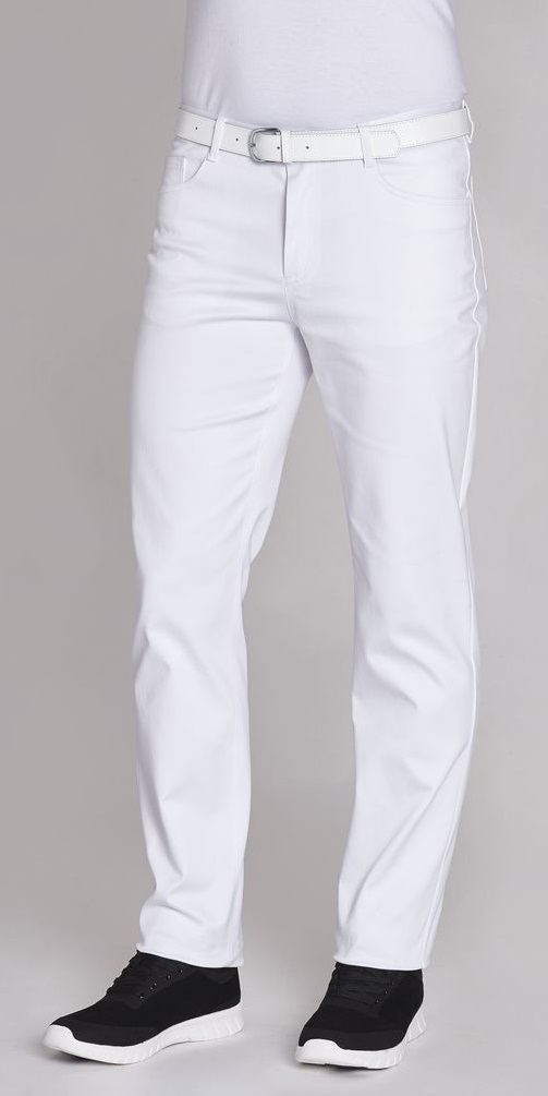 LEIBER-Jobwear, Herren-Bundhose, weiß