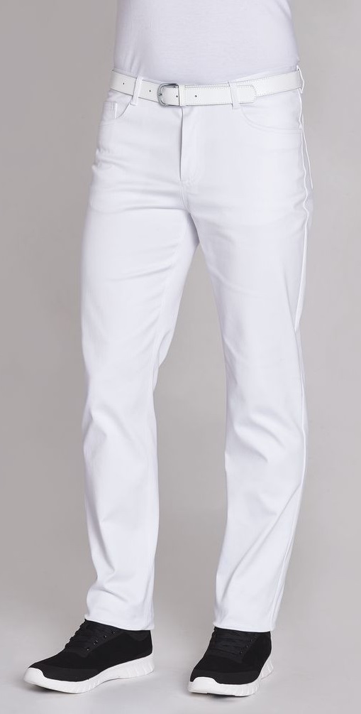 LEIBER-Jobwear, Herren-Bundhose, weiß