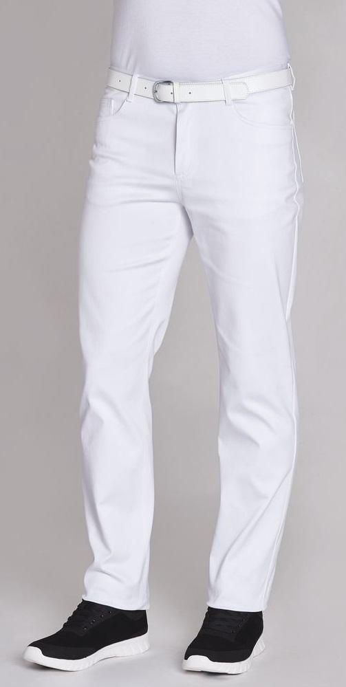 LEIBER-Jobwear, Herren-Bundhose, weiß