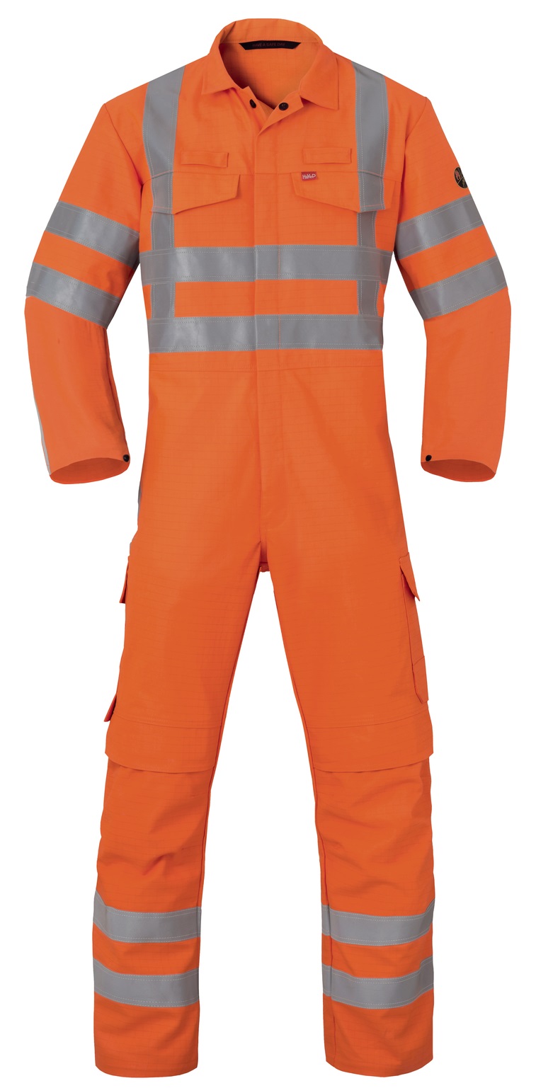 HAVEP-Warnschutz, Warn-Overall, 295 g/m², leuchtorange