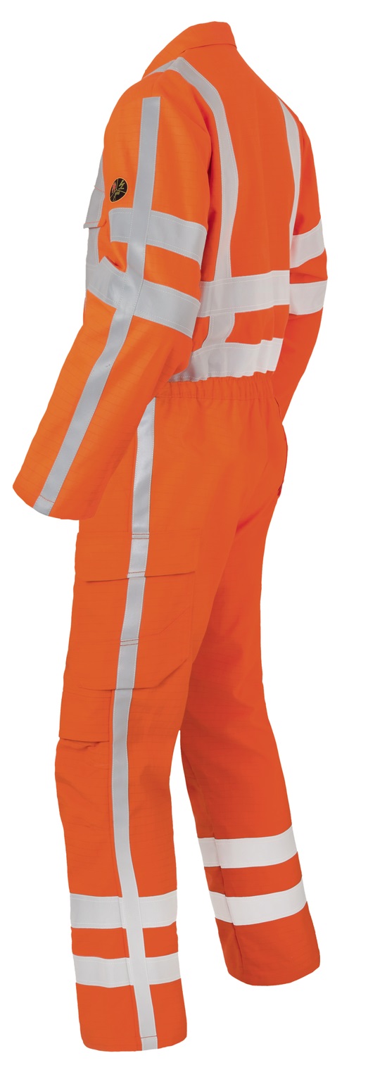 HAVEP-Warnschutz, Warn-Overall, 295 g/m², leuchtorange