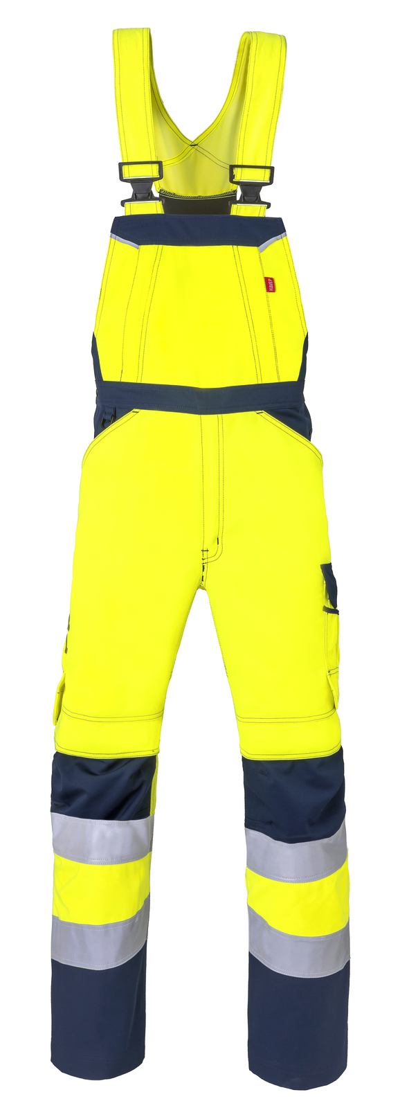 HAVEP-Warnschutz, Warn-Latzhose, 290 g/m², fluor-gelb/marine
