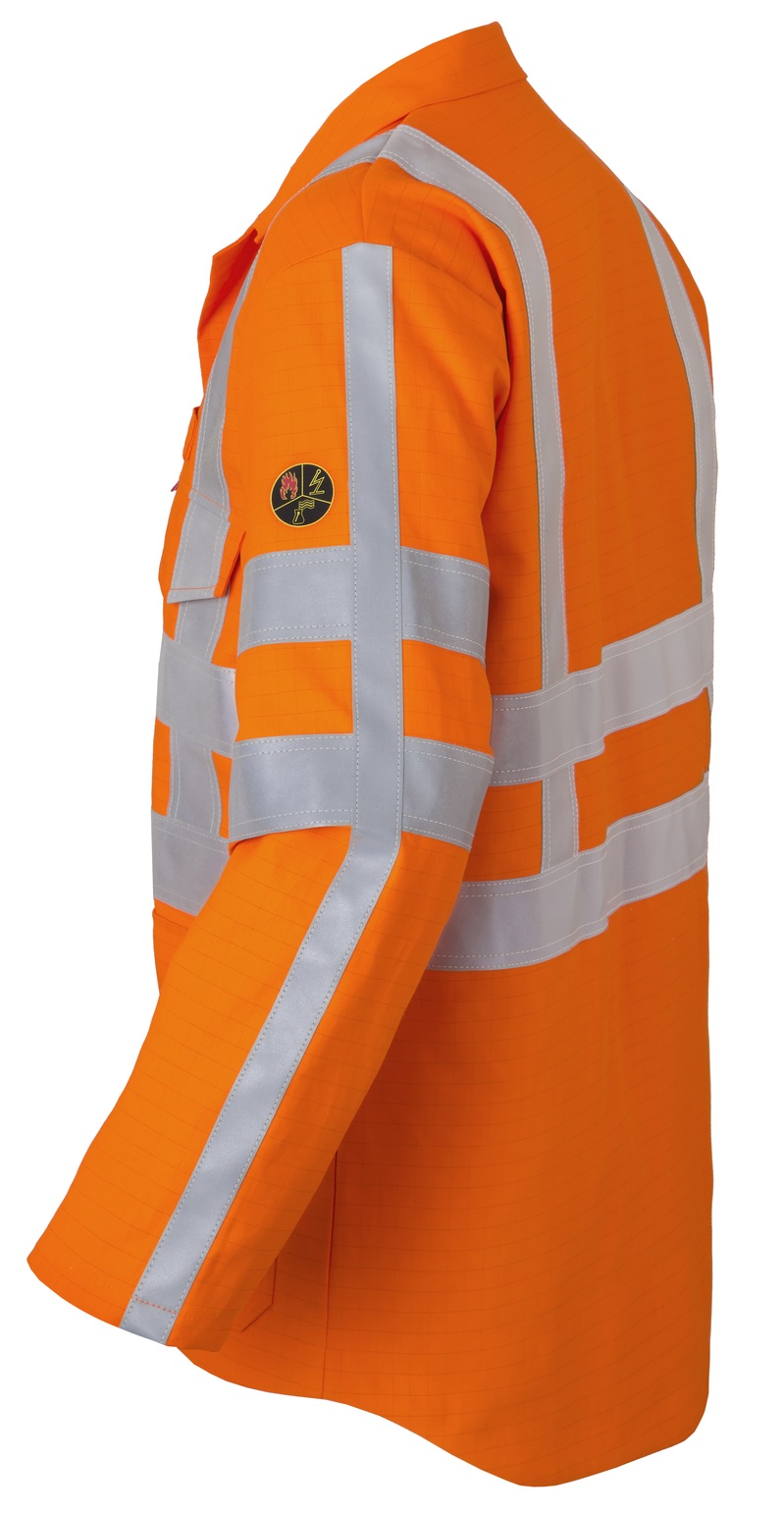 HAVEP-Warnschutz, Warn-Langjacke, 320 g/m², fluor-orange