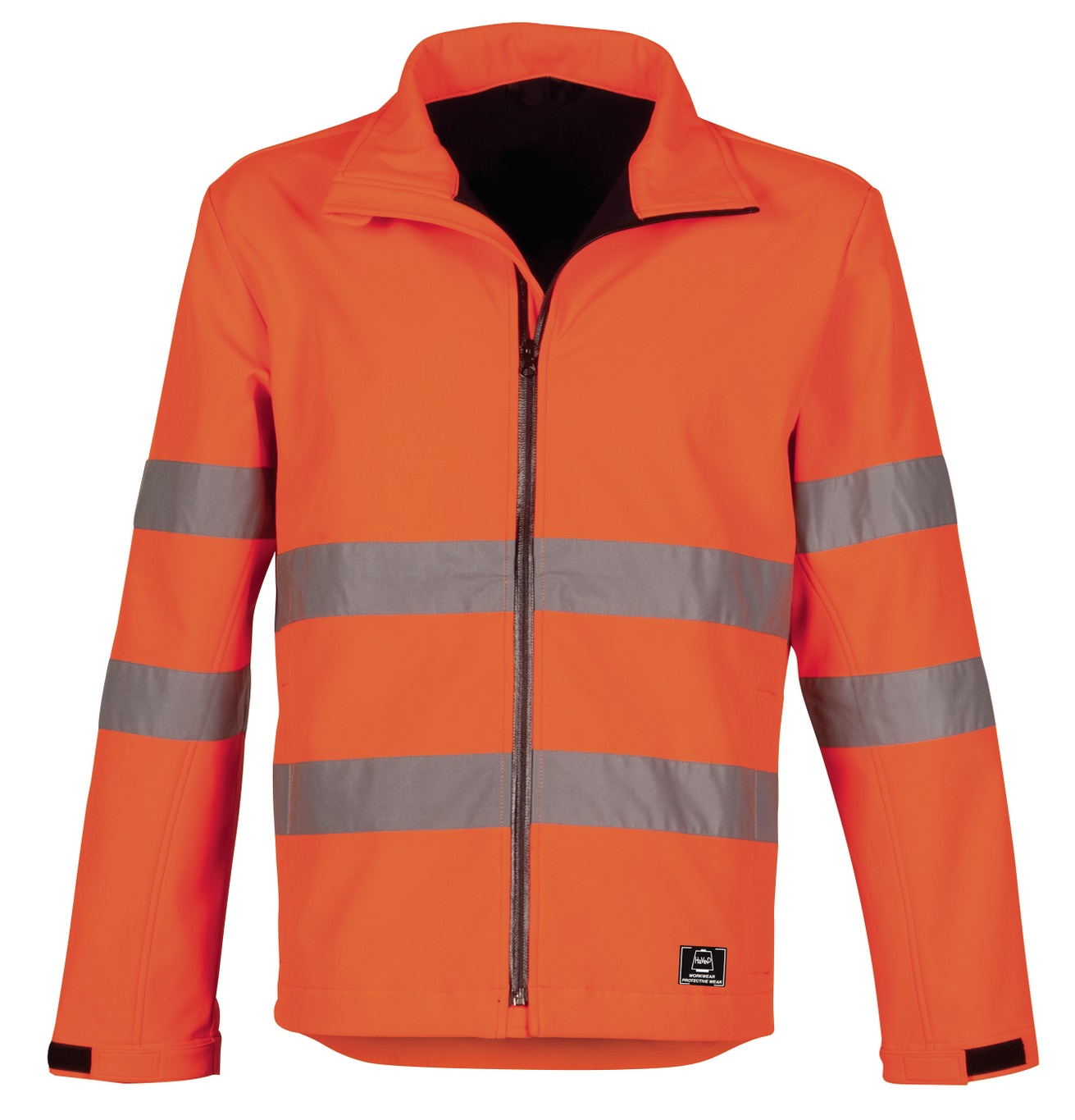HAVEP-Warnschutz, Warn-Softshell-Jacke, 320 g/m², fluor-orange