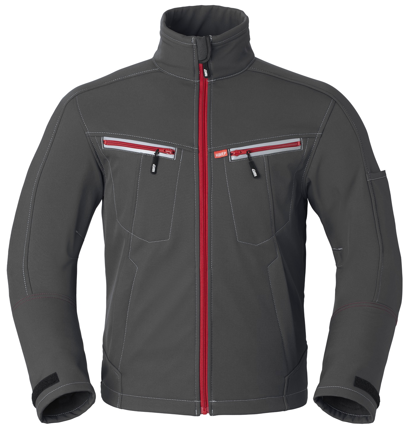 HAVEP-Kälteschutz, Softshell-Jacke, 320 g/m², kohlengrau