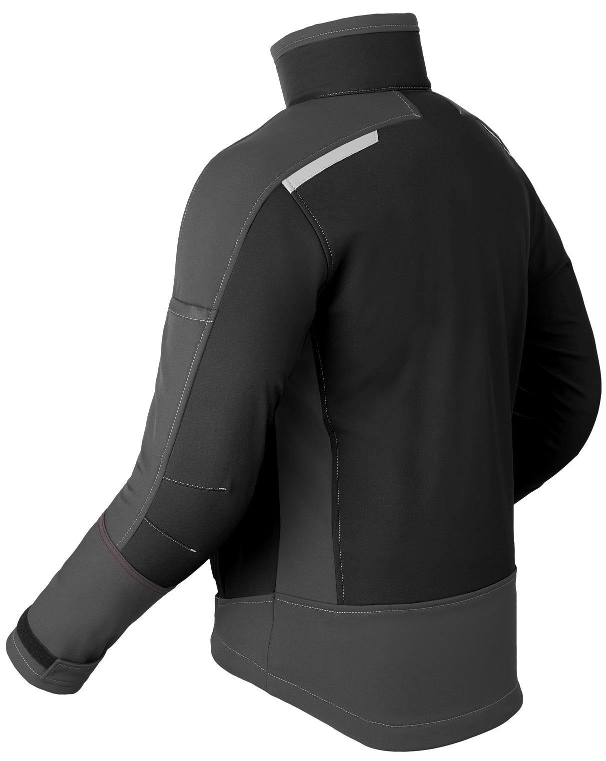 HAVEP-Kälteschutz, Softshell-Jacke, 320 g/m², schwarz/kohlengrau