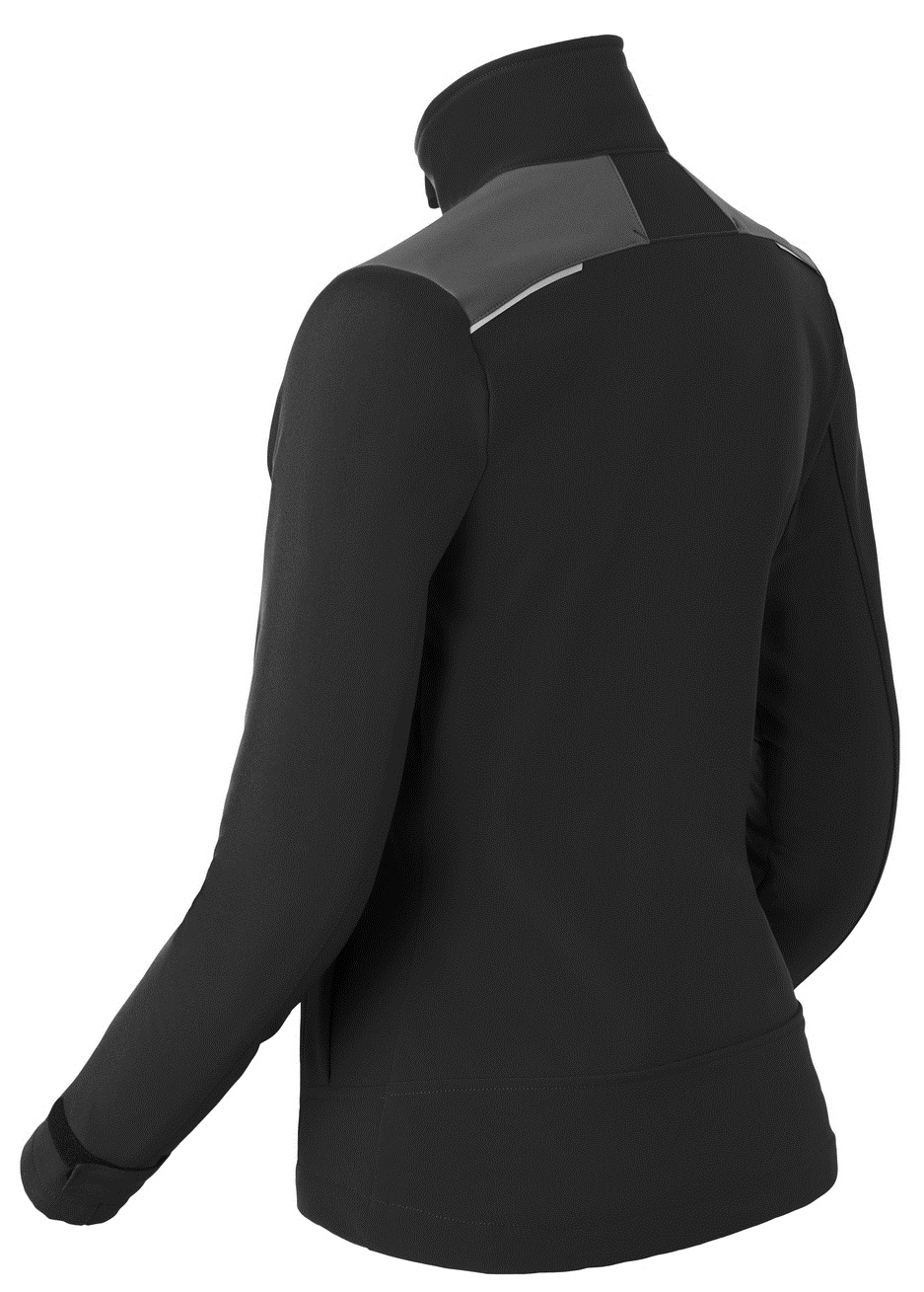 HAVEP-Kälteschutz, Damen-Softshell Jacke, schwarz/kohlengrau
