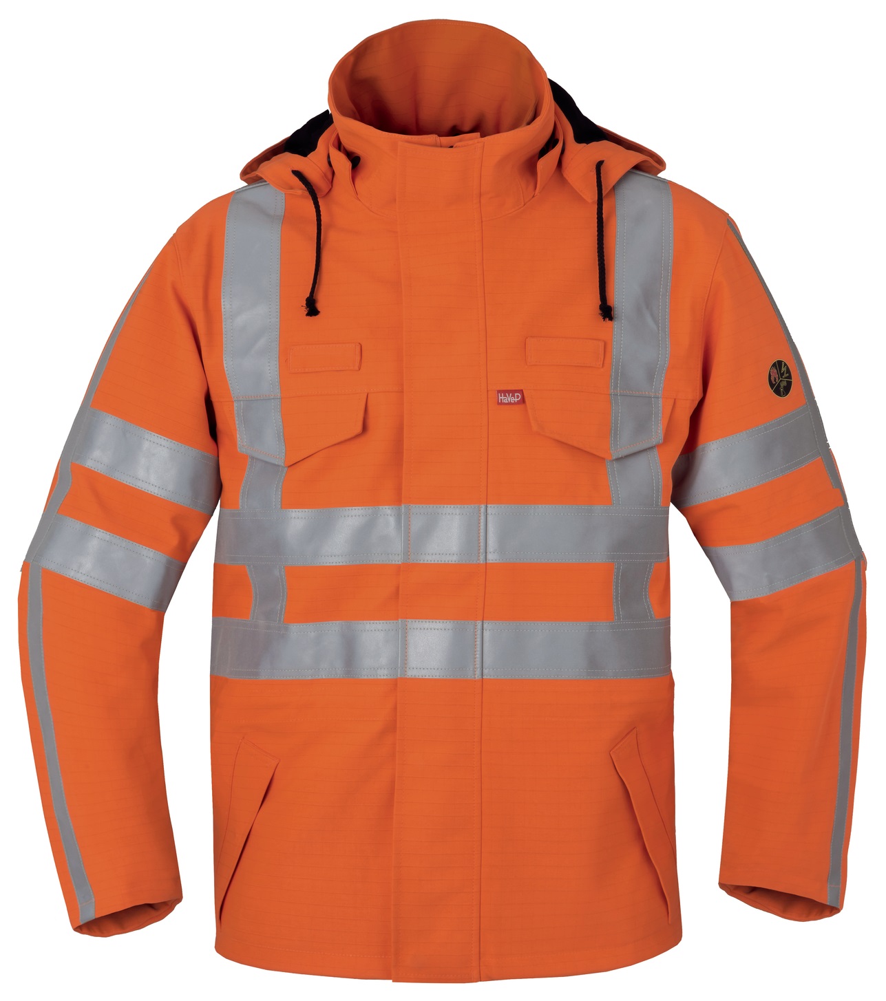 HAVEP-Warnschutz, Winter-Warn-Parka, 395 g/m², fluor-orange