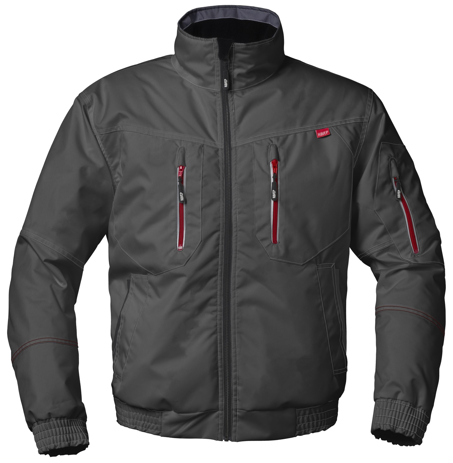 HAVEP-Kälteschutz, Pilotenjacke, 195 g/m², kohlengrau
